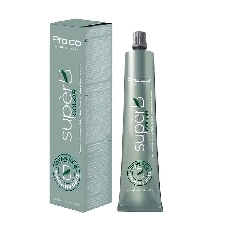 Безаміачна фарба для волосся Pro.co Super B Hair Color Cream 7/7, 100 мл